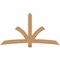 Ekena Millwork Davenport Timber Gable Bracket, Western Red Cedar, 84"W x 45"H x 1 1/2"D x 5 1/2"F, 13/12 Pitch GBW084X45X0206DAV00SWR - alternate 1